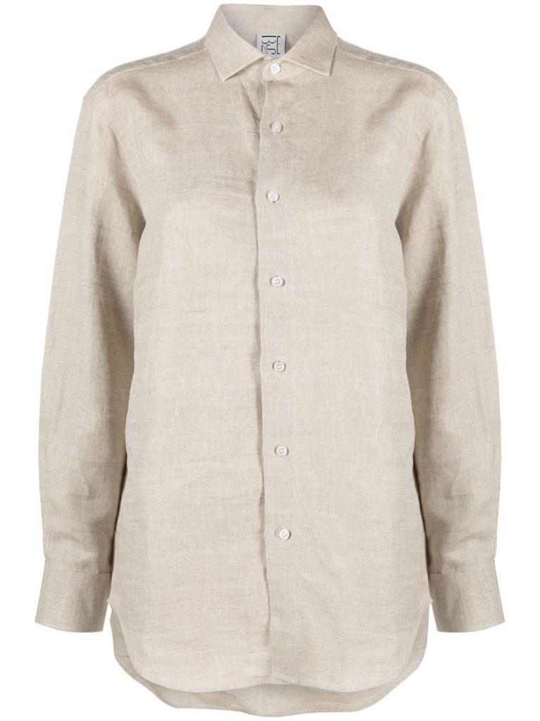 Beige Ole Linen Shirt
