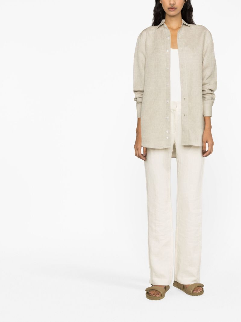 Beige Ole Linen Shirt