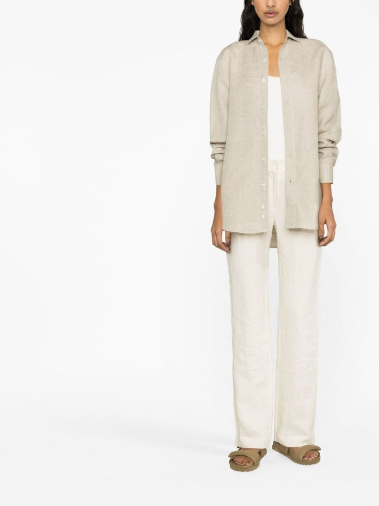 Beige Ole Linen Shirt