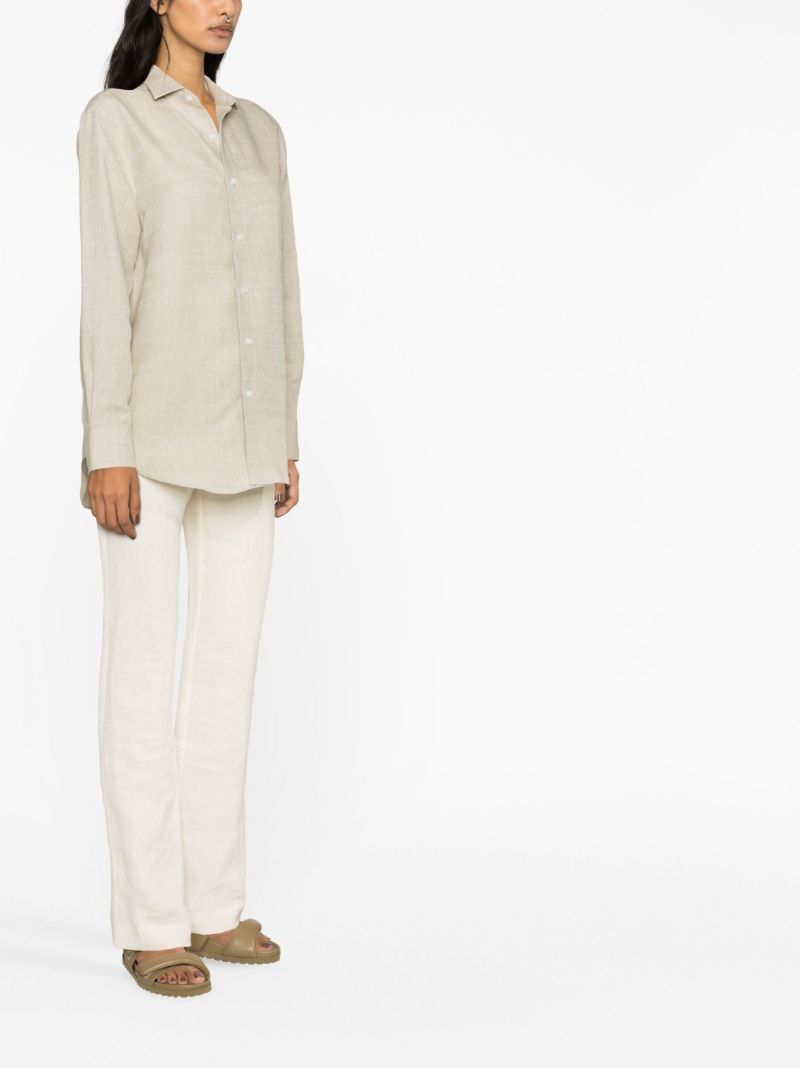 Beige Ole Linen Shirt