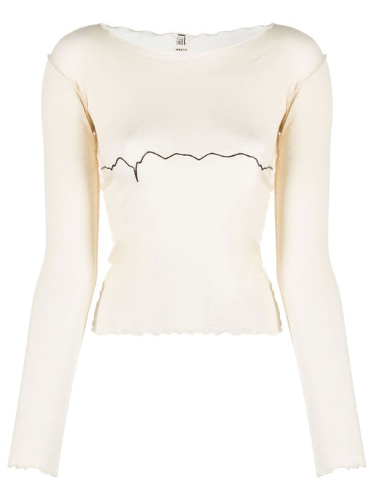 Neutral Tabby Star Long Sleeved Top
