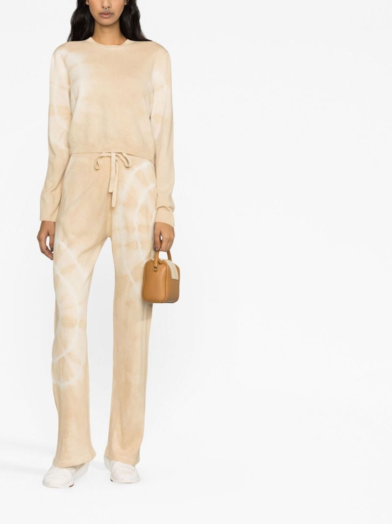 Neutral Spiral City Tie-dye Track Pants