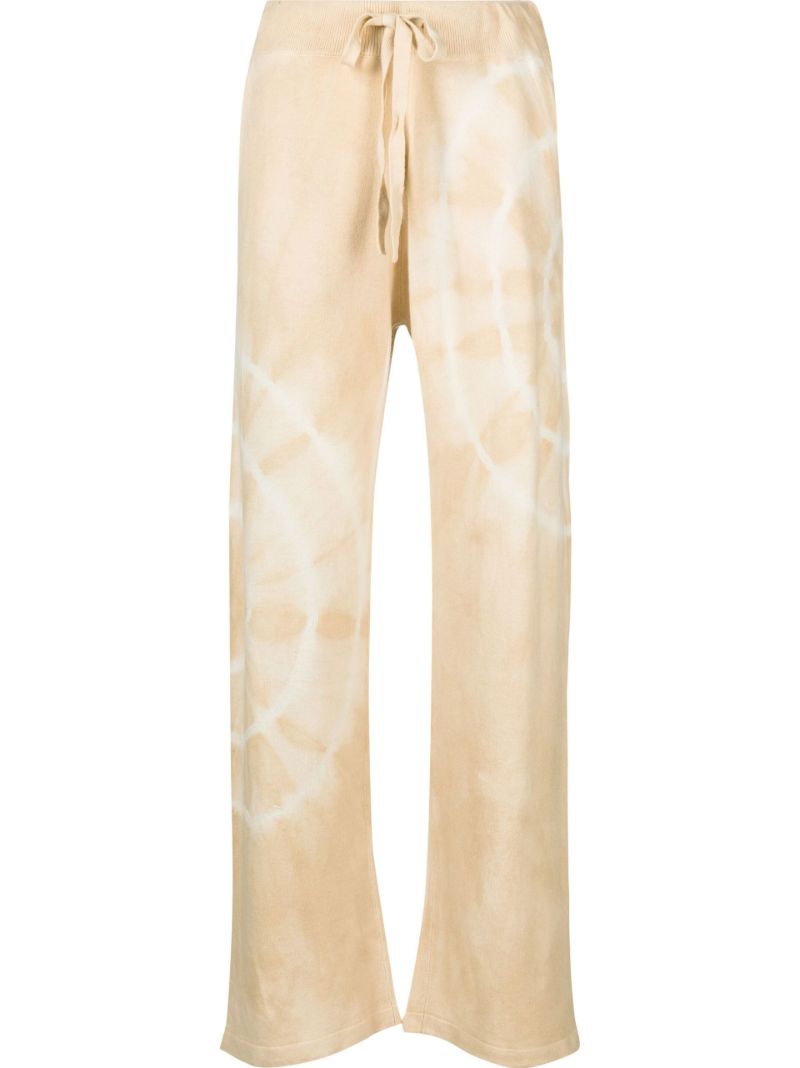 Neutral Spiral City Tie-dye Track Pants