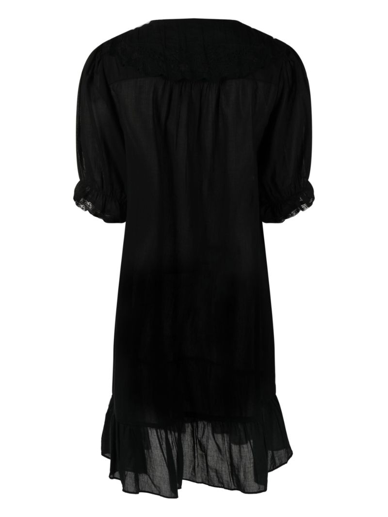 Black Nanette Cotton Nightdress