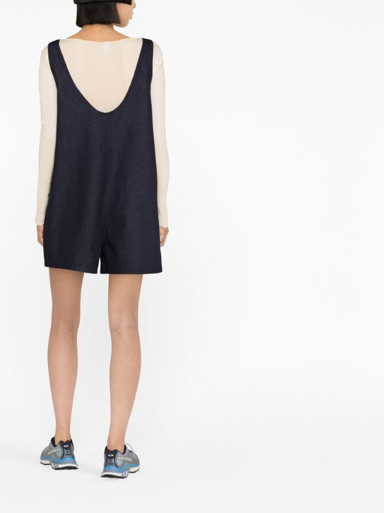Blue Tank Denim Playsuit