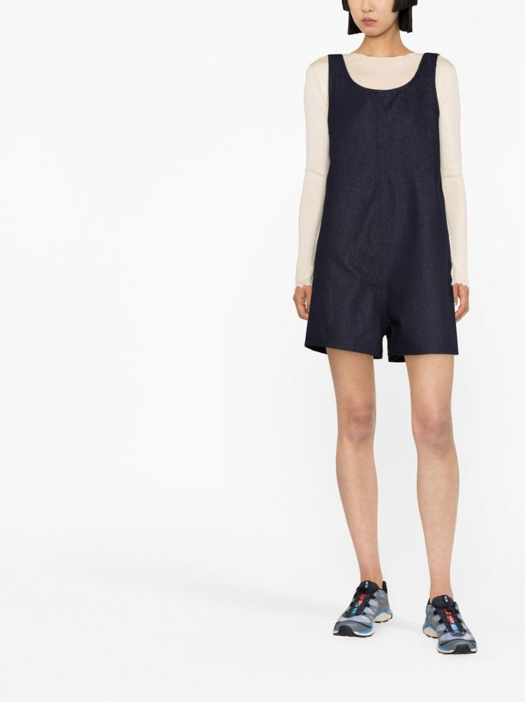 Blue Tank Denim Playsuit