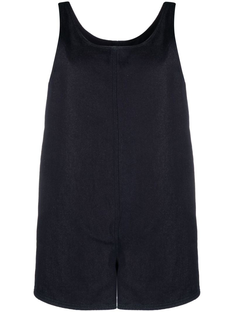 Blue Tank Denim Playsuit