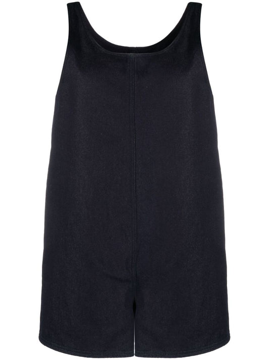 Blue Tank Denim Playsuit
