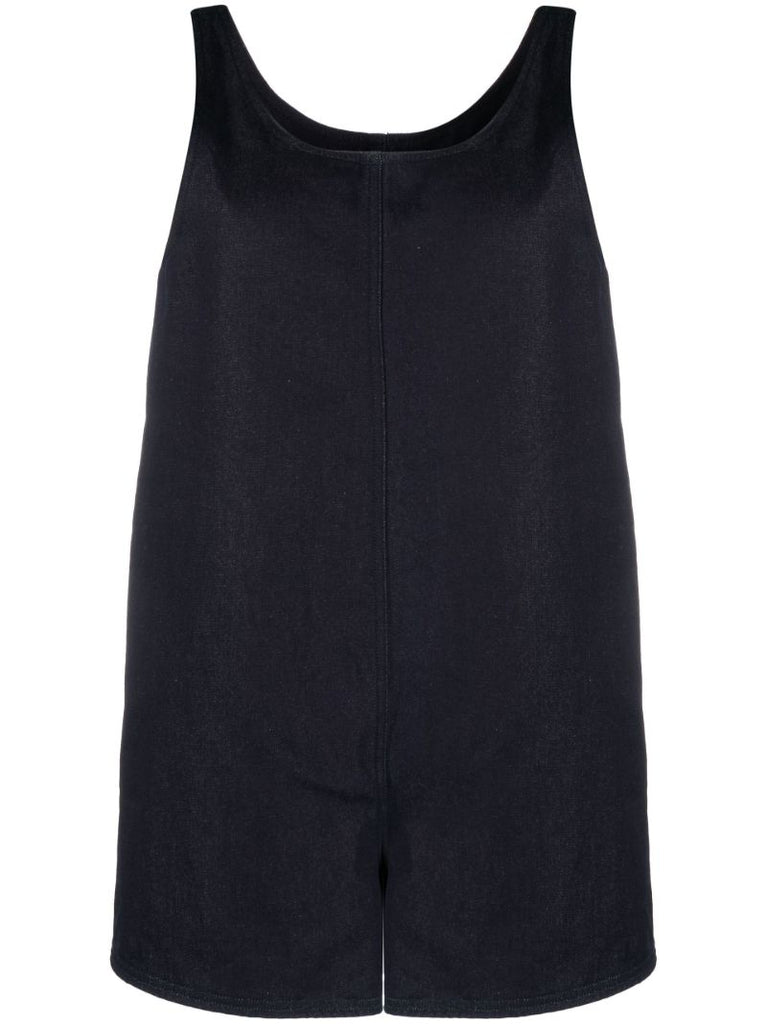 Blue Tank Denim Playsuit