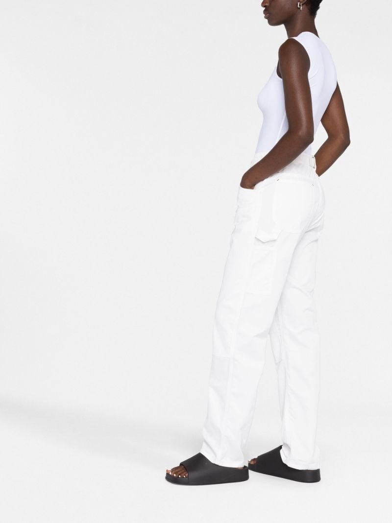 White Lenox Sleeveless Bodysuit