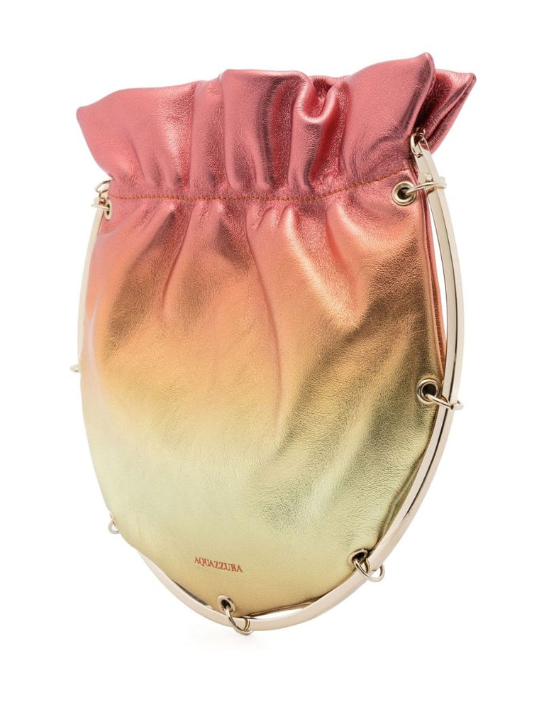 Orange Soho Chain OmbrÃ_x0083_Â© Shoulder Bag