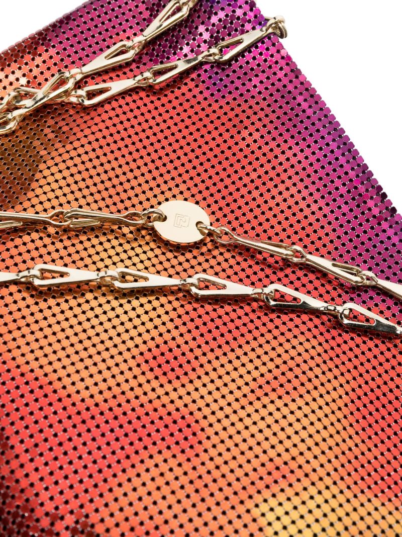 Pink Pixel Metal Bag