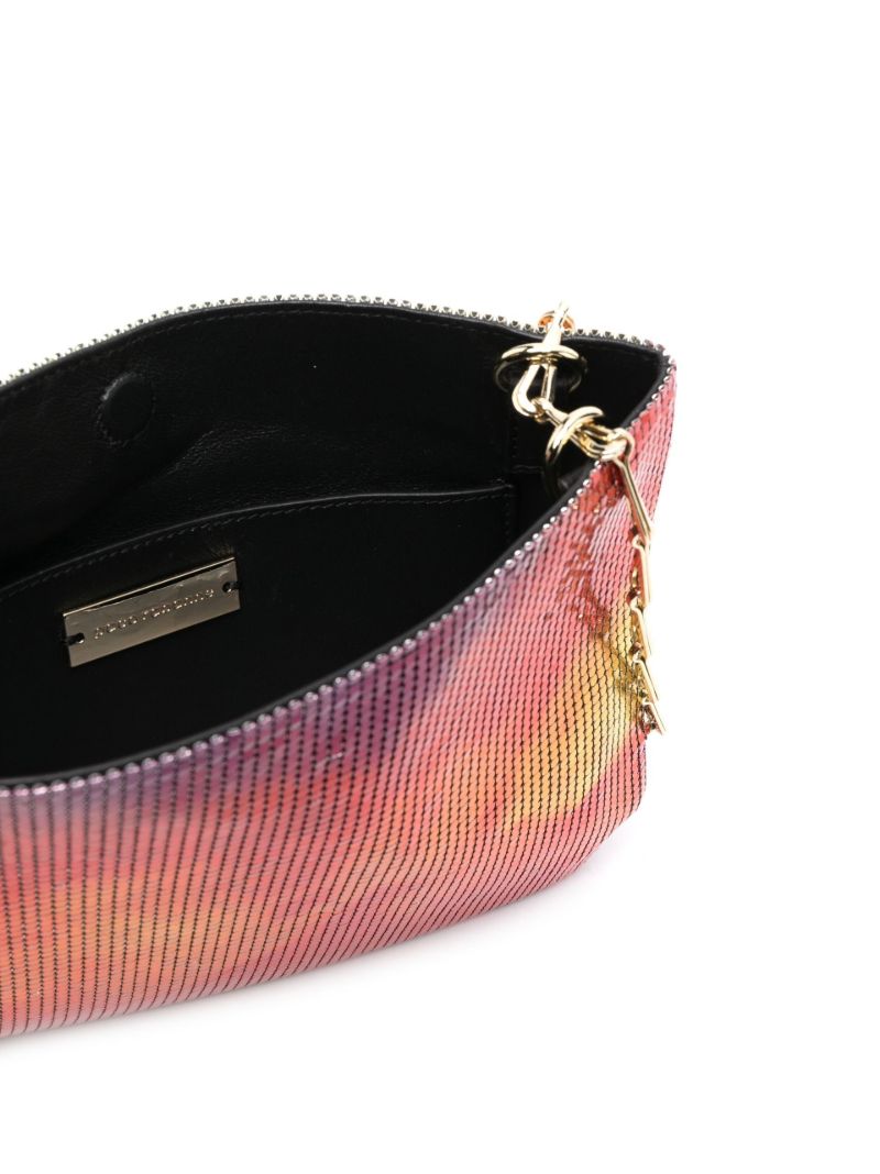 Pink Pixel Metal Bag
