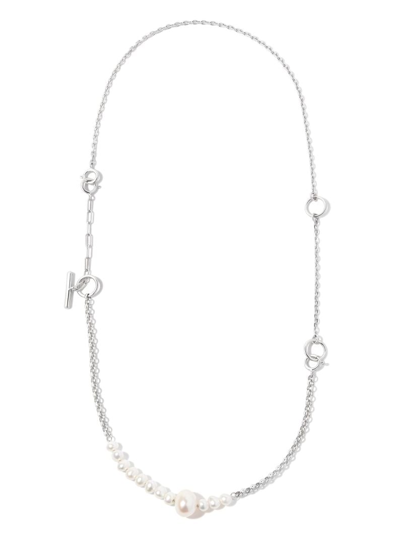 Sterling Silver Lounge Pearl Necklace