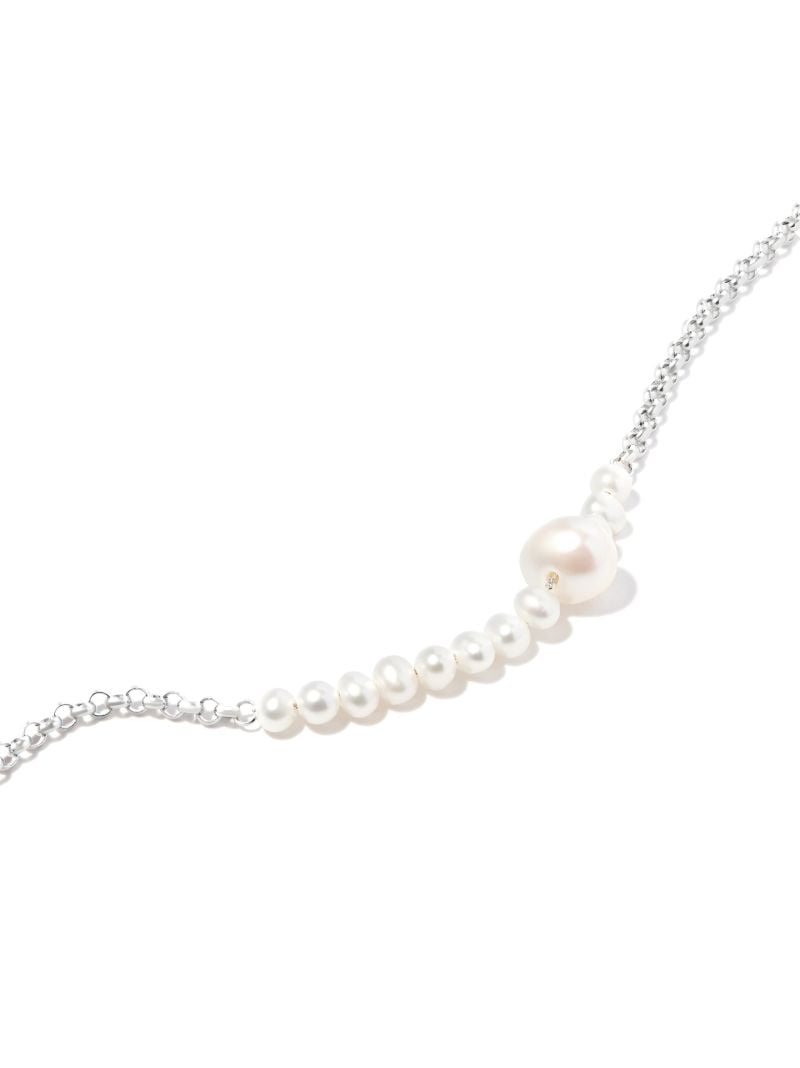 Sterling Silver Lounge Pearl Necklace