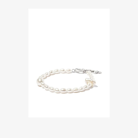 Sterling Silver Martini Pearl Bracelet