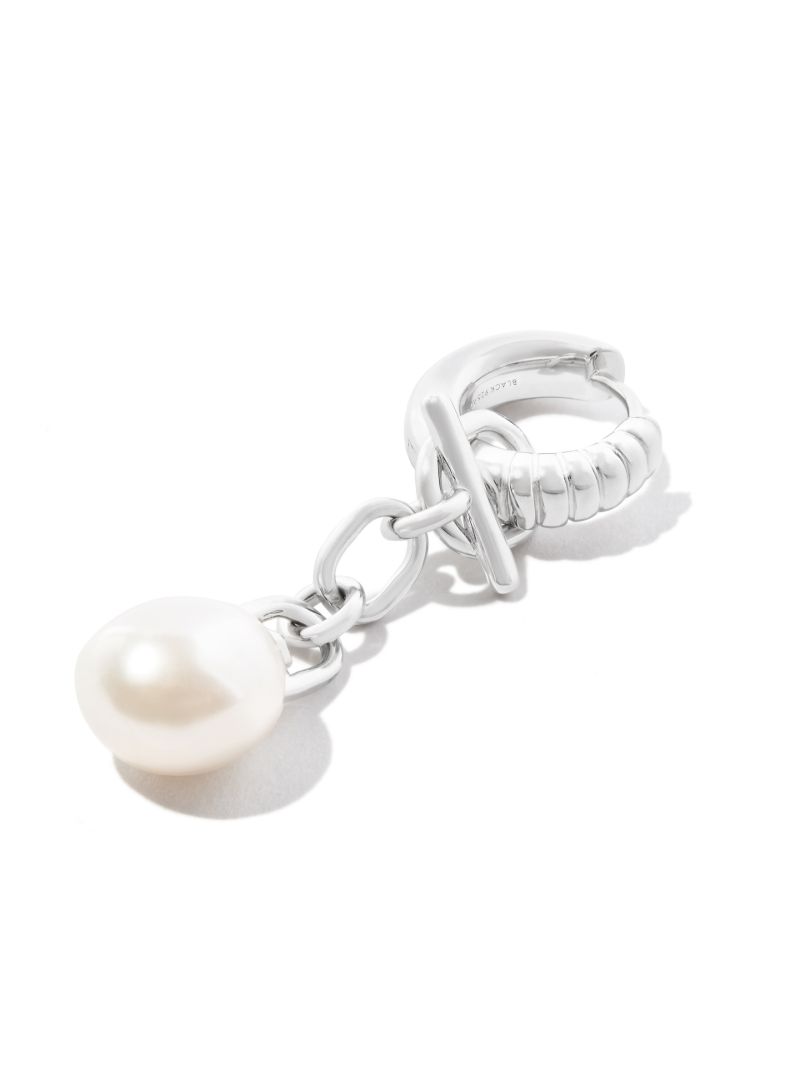 Sterling Silver Mambo Pearl Single Drop Earring