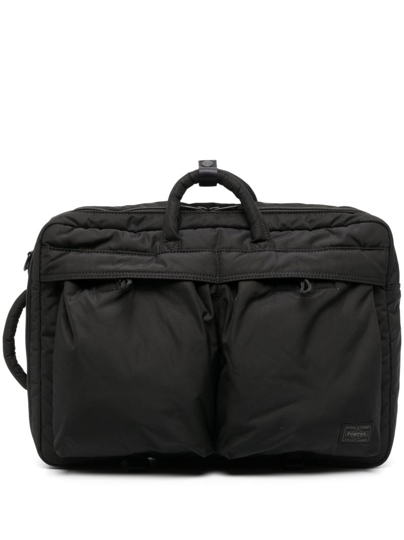 Black Senses Two Way Backpack