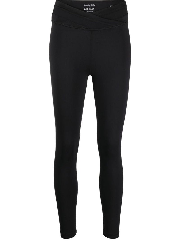 Black All Day Training Leggings