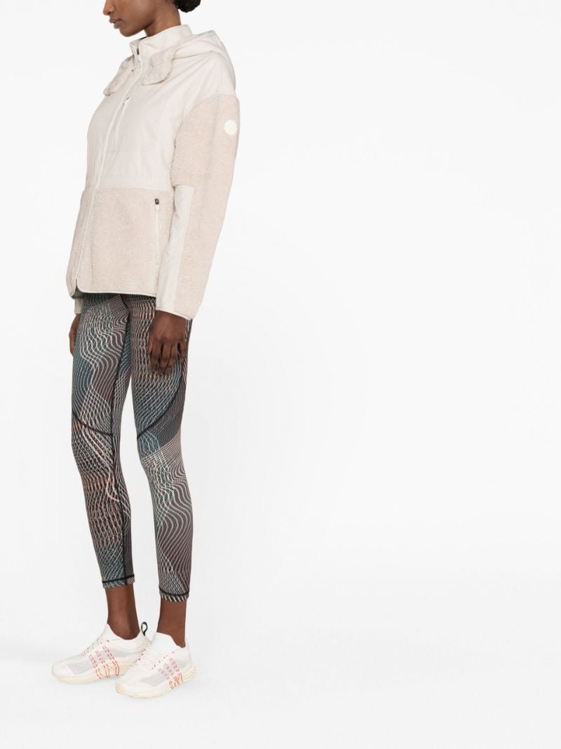 Neutral Urban Sherpa Hooded Jacket