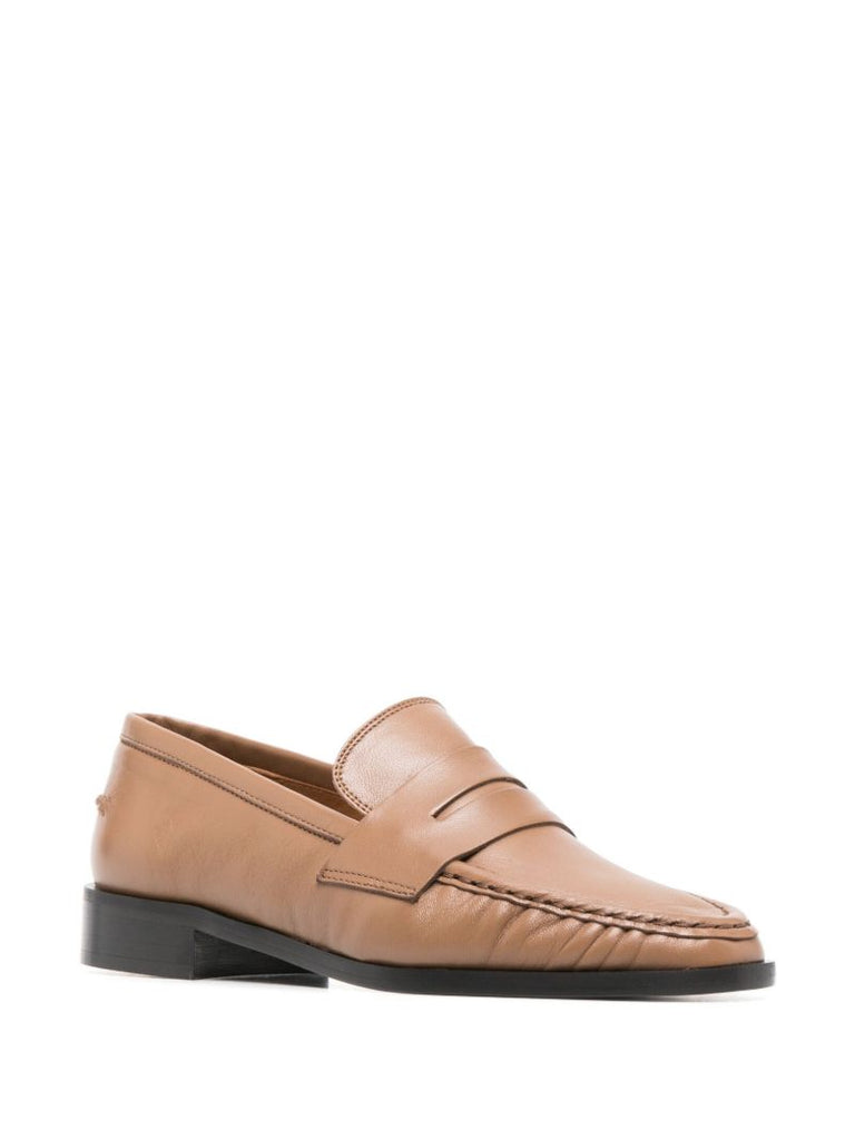 Brown Airola Penny Loafers