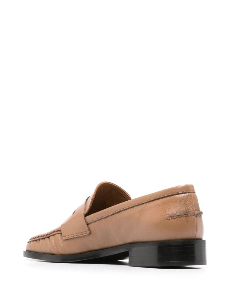 Brown Airola Penny Loafers