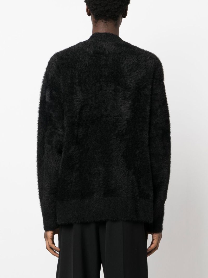 Black Star Intarsia Sweater