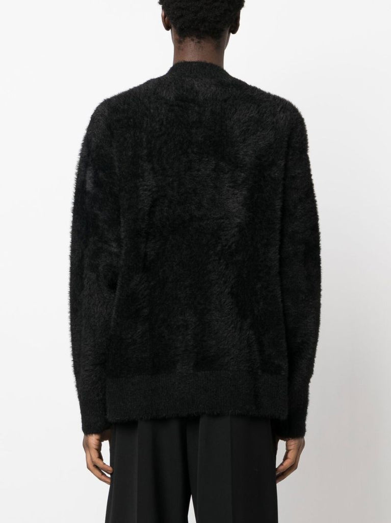 Black Star Intarsia Sweater