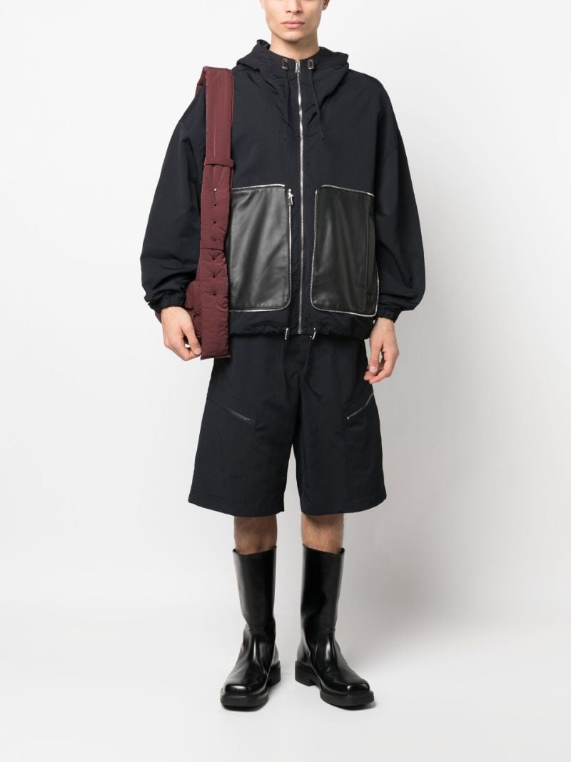 Blue Cargo Shorts