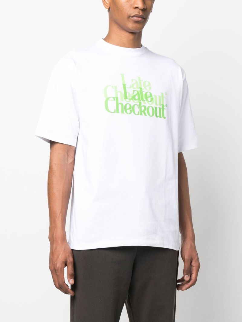 White Double Trouble T-shirt