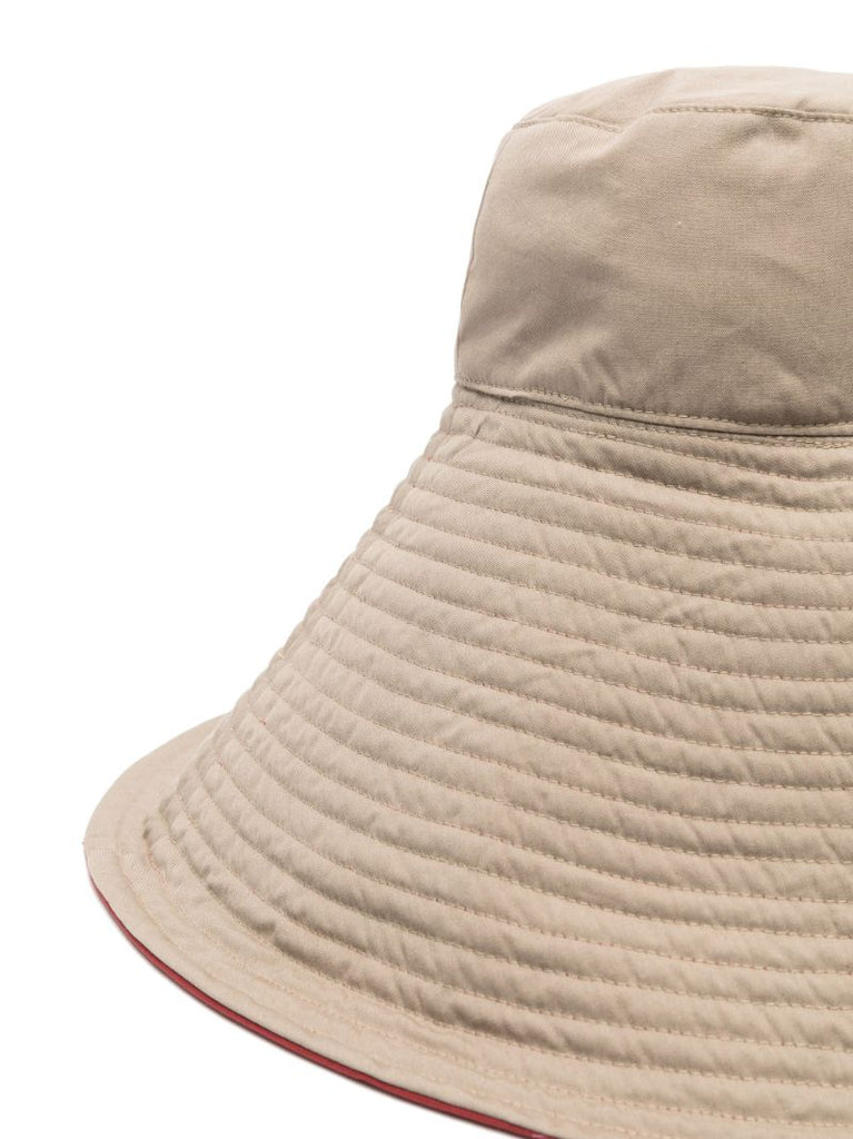 Neutral Oversized Bucket Hat