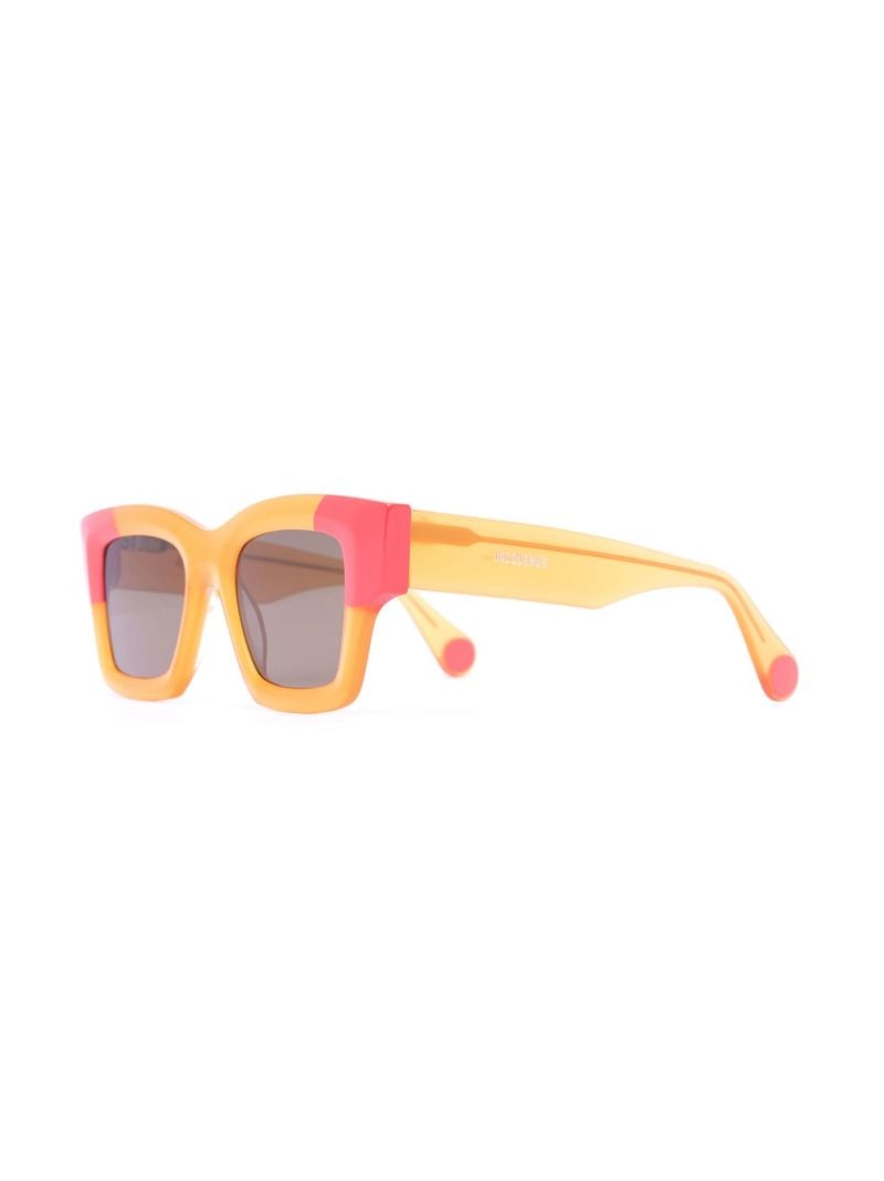 Orange Tinted Lens Sunglasses