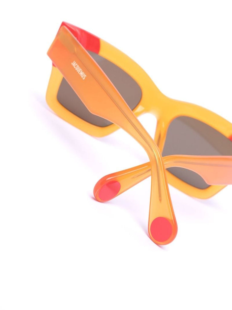 Orange Tinted Lens Sunglasses