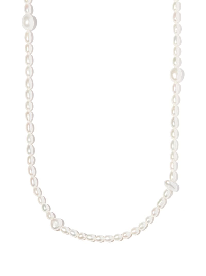 Sterling Silver Martini Pearl Necklace