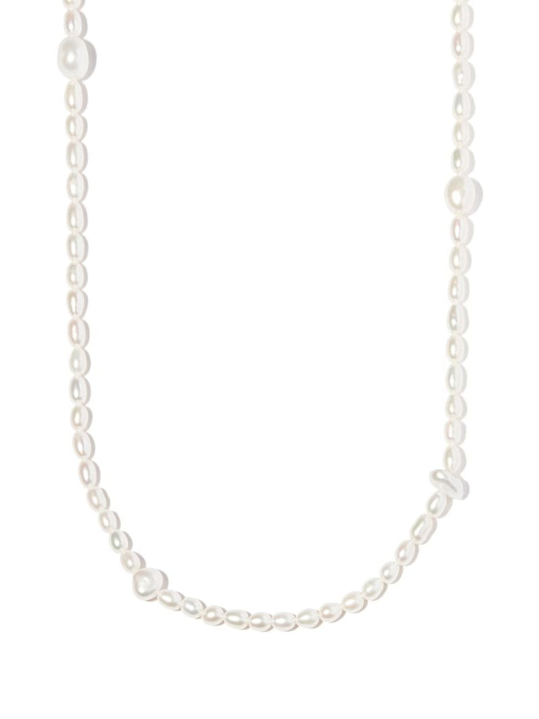 Sterling Silver Martini Pearl Necklace
