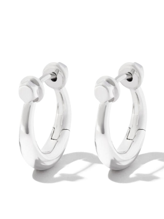 Sterling Silver Malik 10 Hoop Earrings