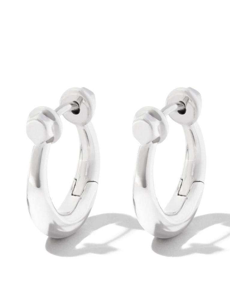 Sterling Silver Malik 10 Hoop Earrings