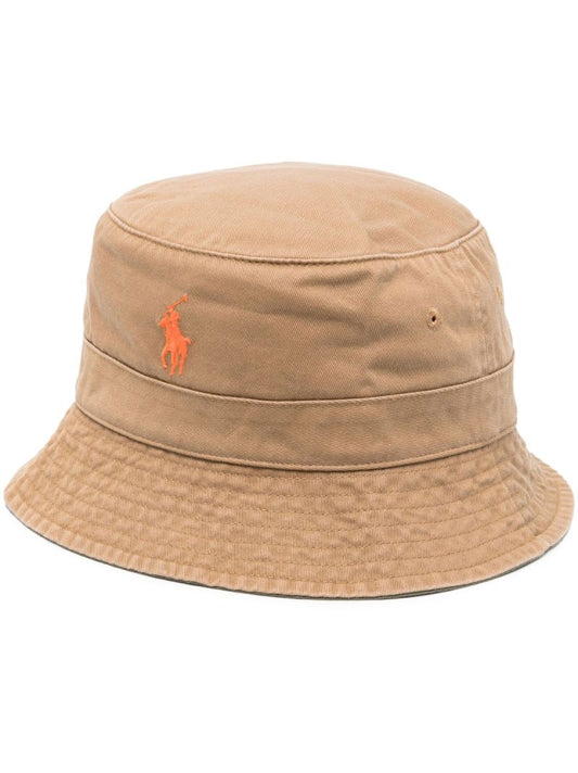 Neutral Pony Embroidered Bucket Hat