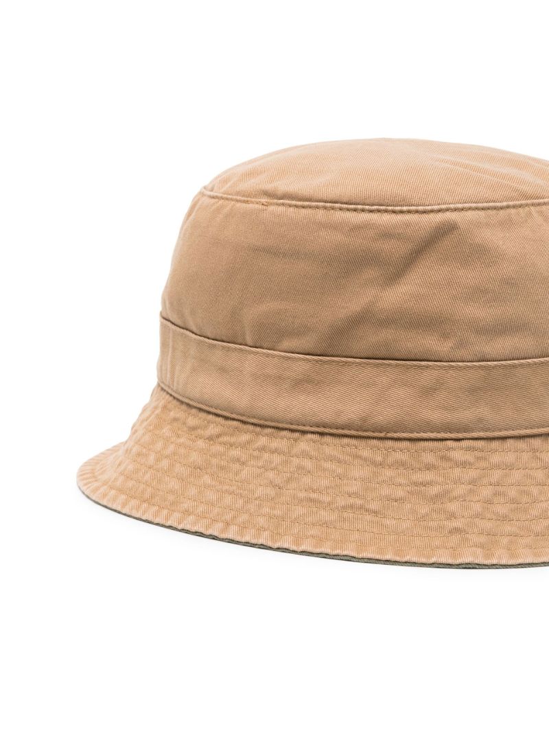 Neutral Pony Embroidered Bucket Hat