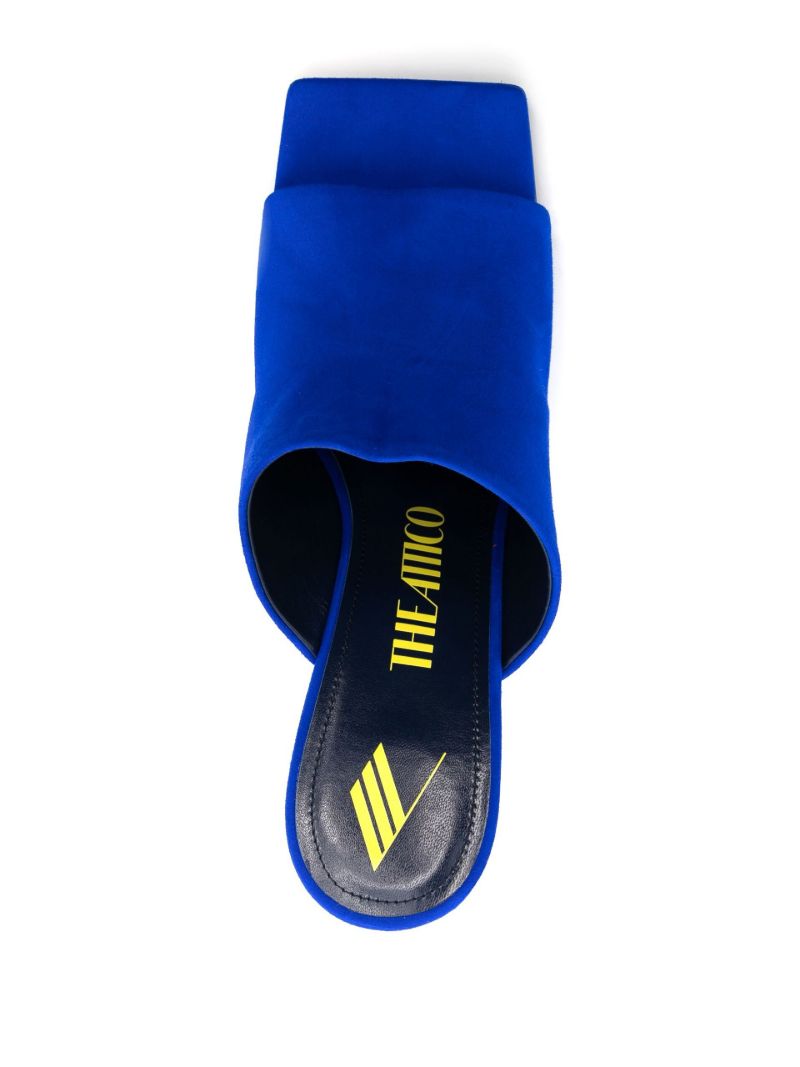 Blue Cheope 105 Suede Mules