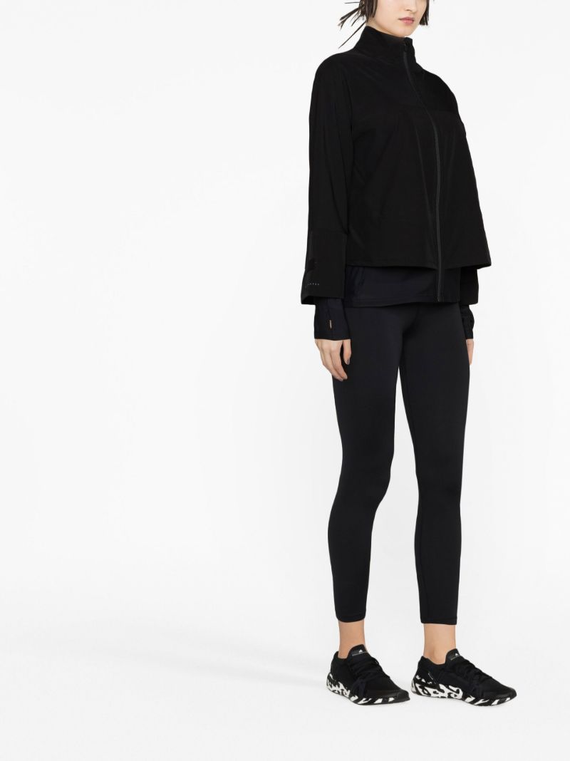 Black Fast Lane Running Jacket