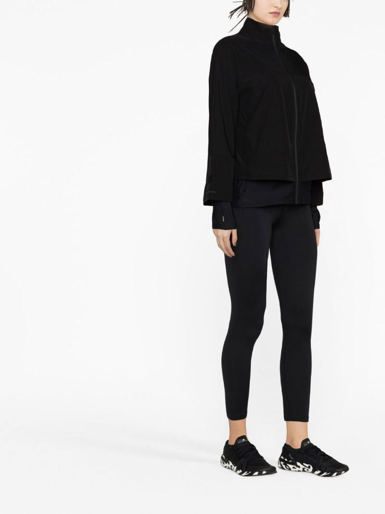 Black Fast Lane Running Jacket