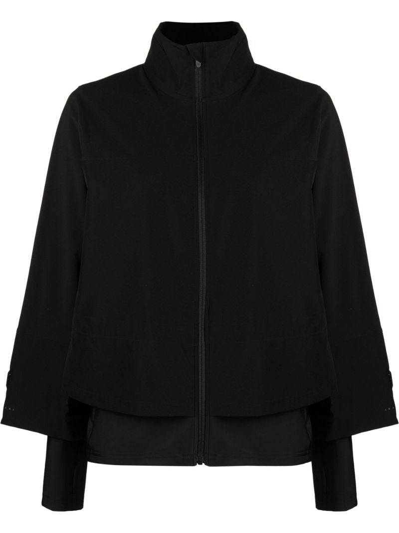 Black Fast Lane Running Jacket