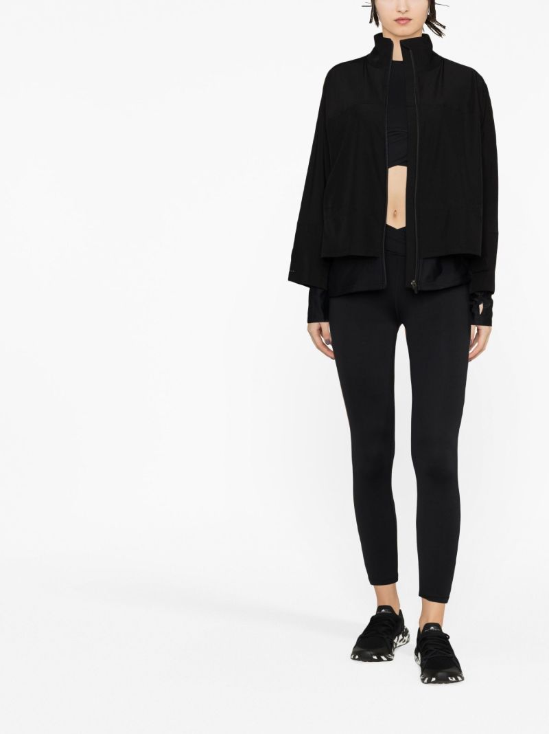 Black Fast Lane Running Jacket