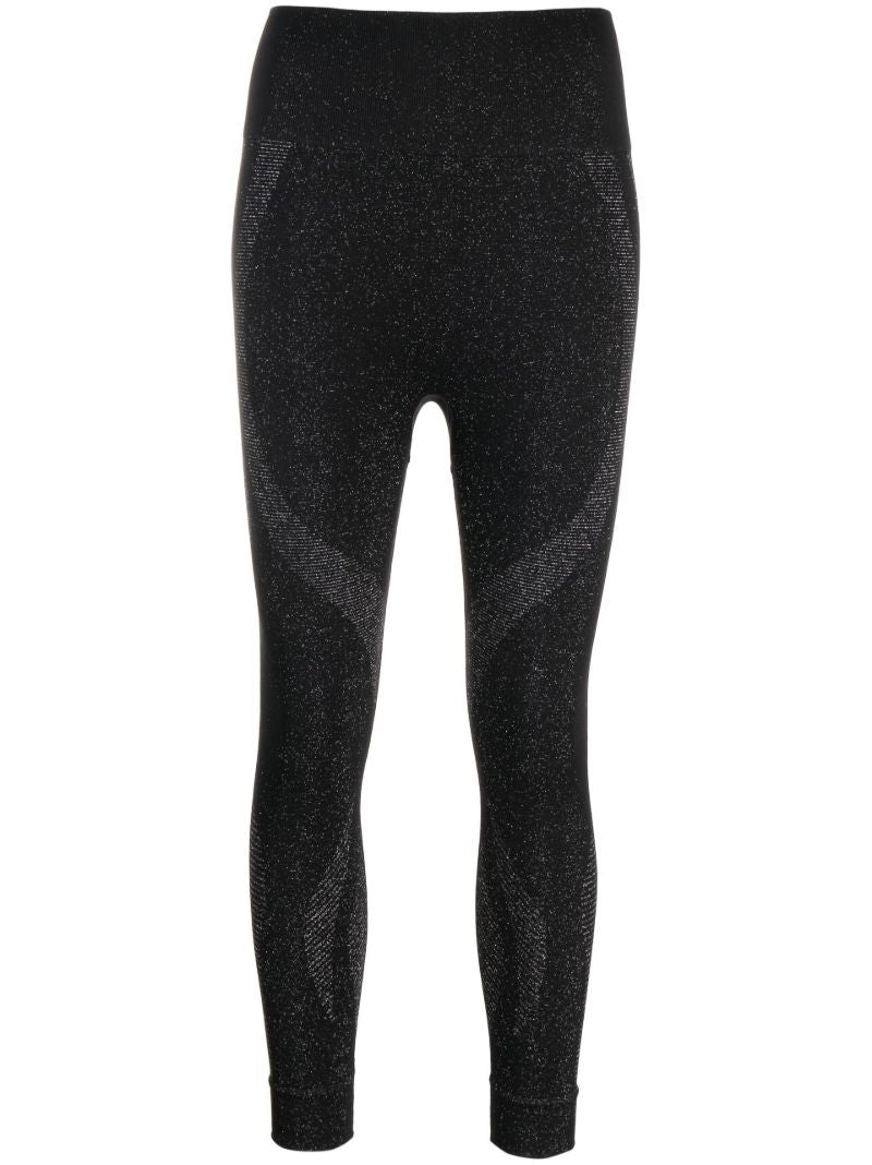 Black Spark 7/8 Training Leggings