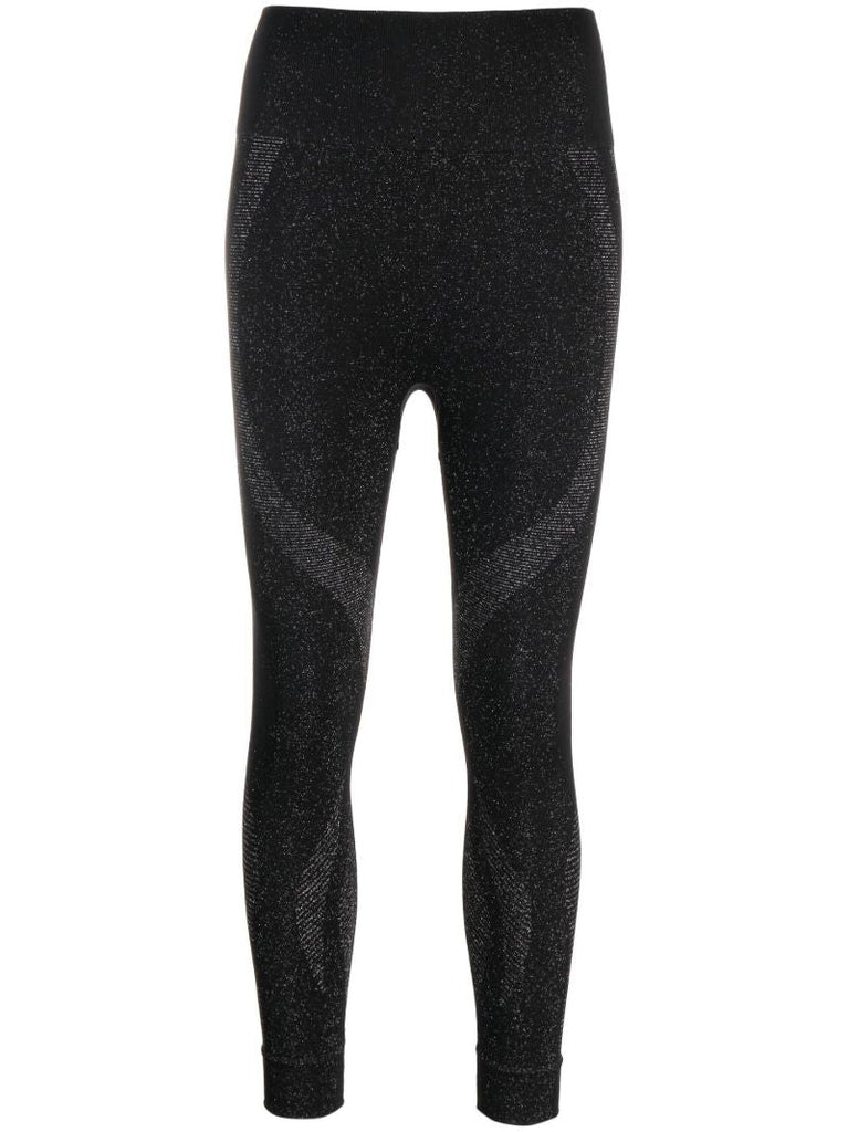 Black Spark 7/8 Training Leggings