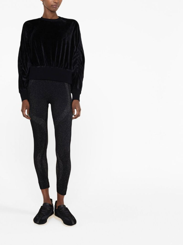 Black Spark 7/8 Training Leggings