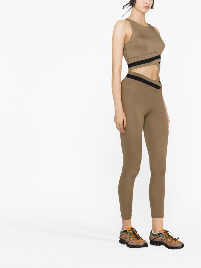 Brown All Day Training Leggings