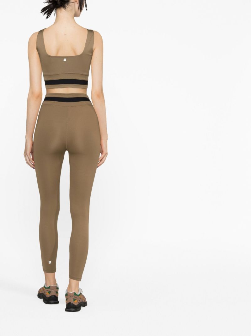 Brown All Day Training Leggings