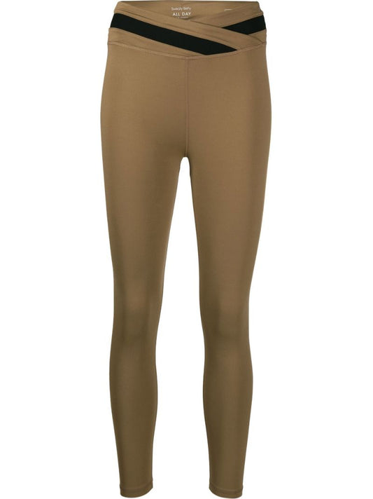 Brown All Day Training Leggings